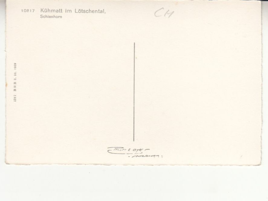 Cartes postales: Kühmatt ca. 1950 – D'occasion à Bürglen TG par StampGraf 1