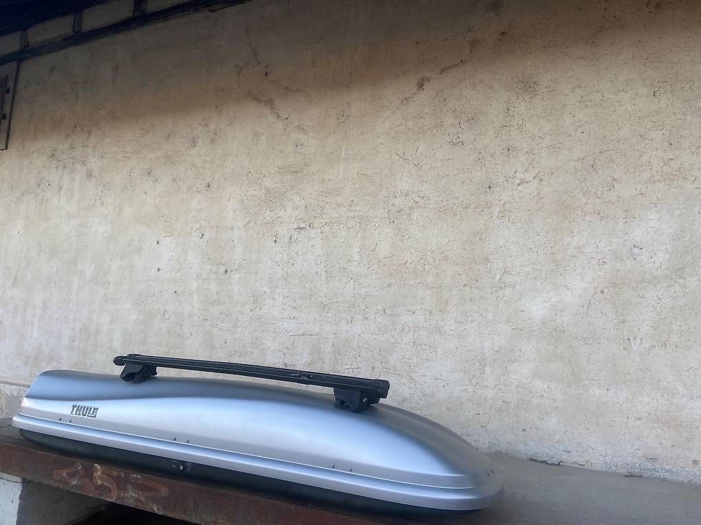 Box da tetto: Dachbox Thule 340 Liter mit oder ohne Dachträger – Usato da Leuzigen venduto da Doppelrad 2
