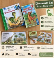 Dinosaurier Set Ravensburger Buch und Kosmos Memo Spiel