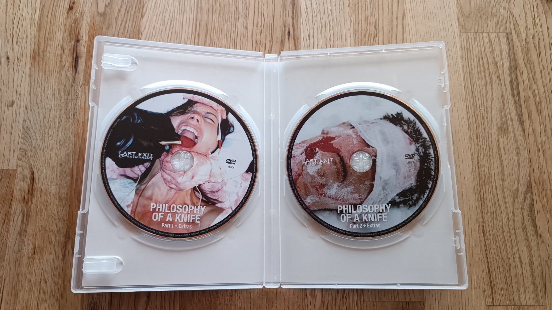 Tutti i DVDs: Philosophy of a Knife – Usato da Oberkulm venduto da Plankton 2