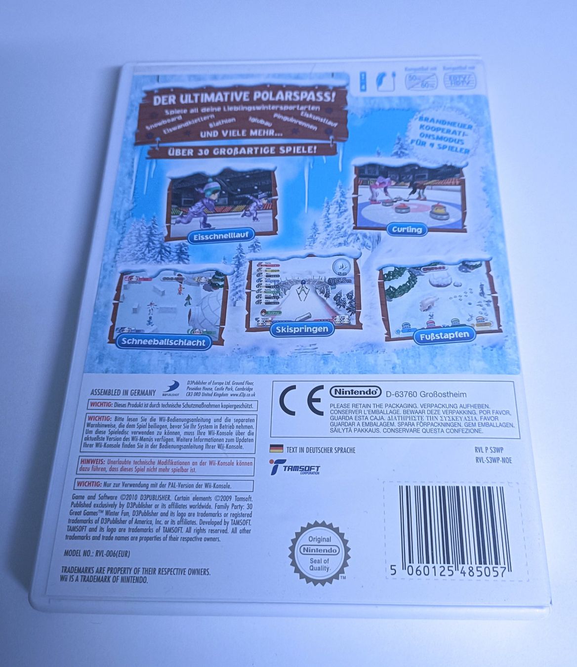 Nintendo Giochi: Family Party Winter Fun | Wii – Usato da Köniz venduto da Gamecollect 2