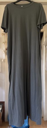 LONGUE ROBE EN COTON! M SOLDES DE FIN DE SAISON