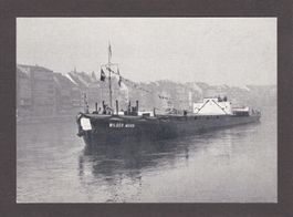 BASEL Rheinschiff "Wilder Mann" Kohlenhandel Stromeyer