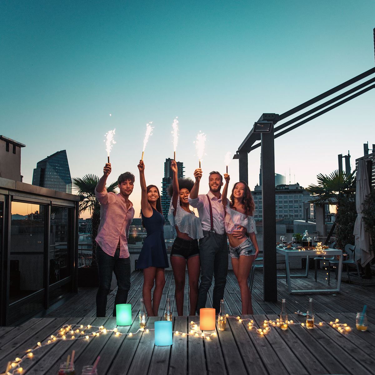 Lampade: LED Aussen Tischleuchte, 15 cm Höhe – Nuovo (secondo la descrizione) da Kreuzlingen venduto da Smart-Light 1