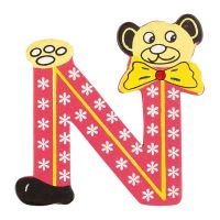 Buchstabe - N - zu Buchstaben ABC