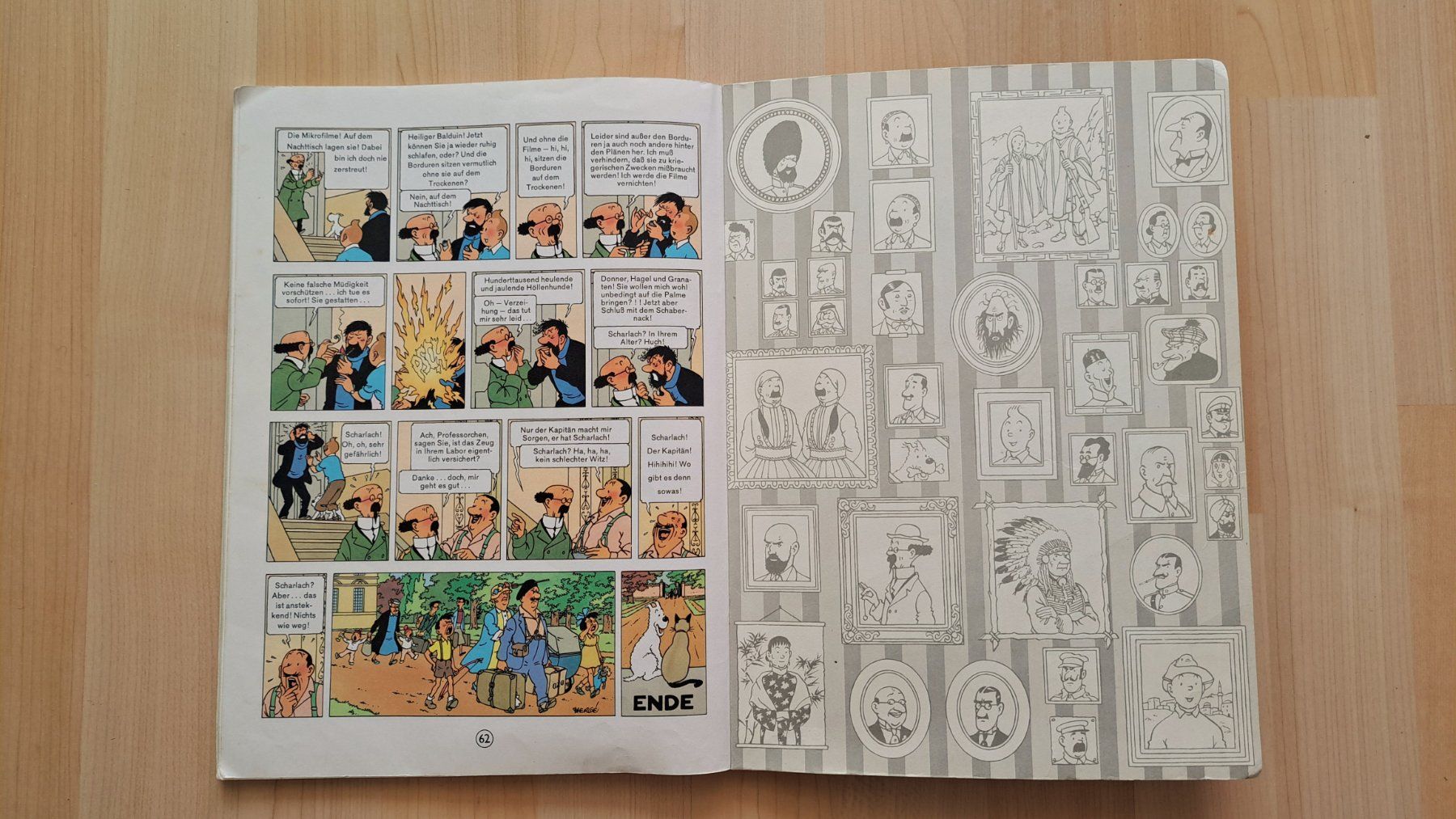 Comics: Tim und Struppi:  "Der Fall Bienlein" - 10.Auflage 1979 – Gebraucht aus Affoltern am Albis von saminou01 8