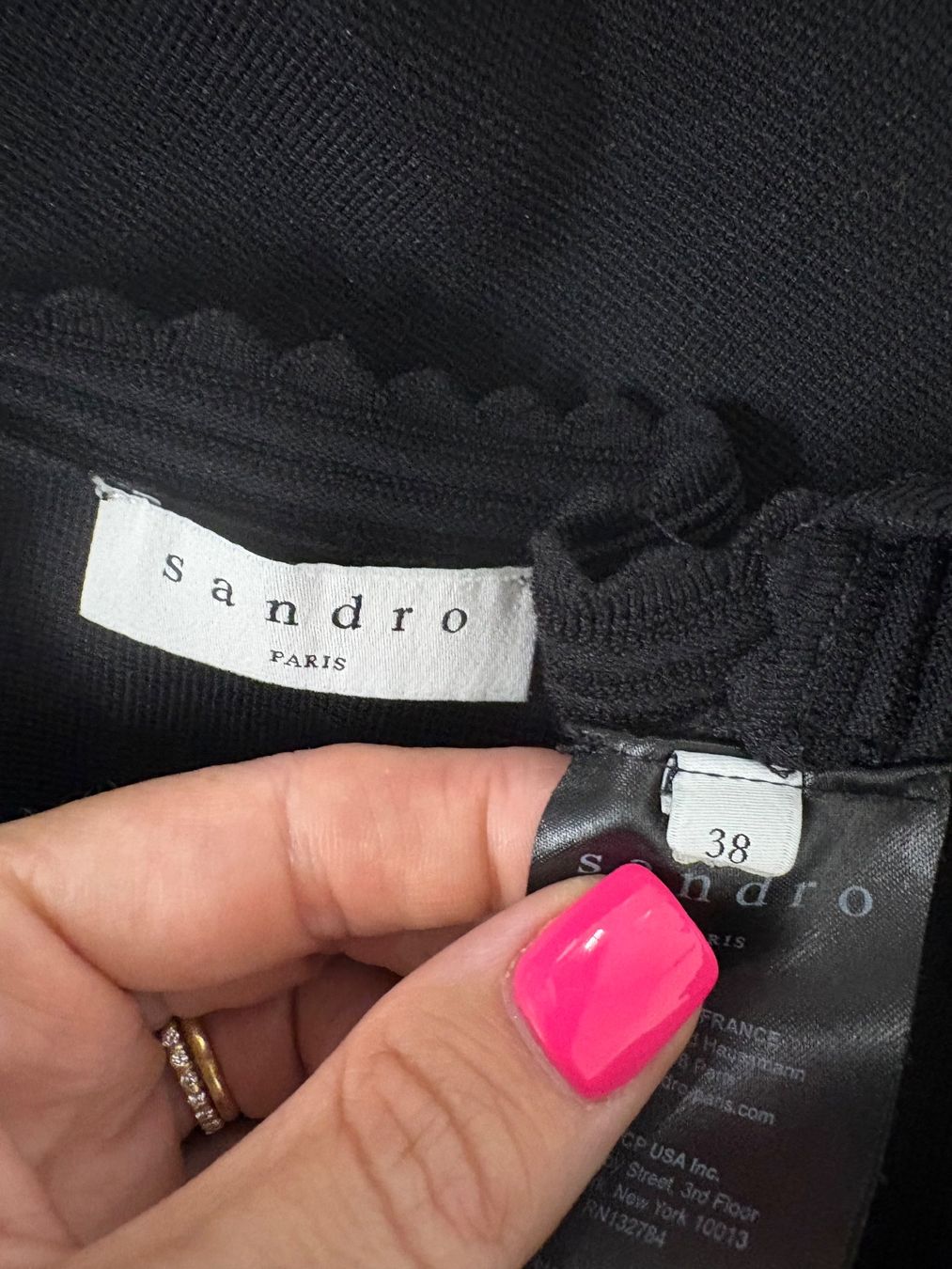 Sandro Tute: Sandro Jumpsuit Gr. 36 schwarz Träger – Nuovo (secondo la descrizione) da Regensdorf venduto da secondchancefashion 4