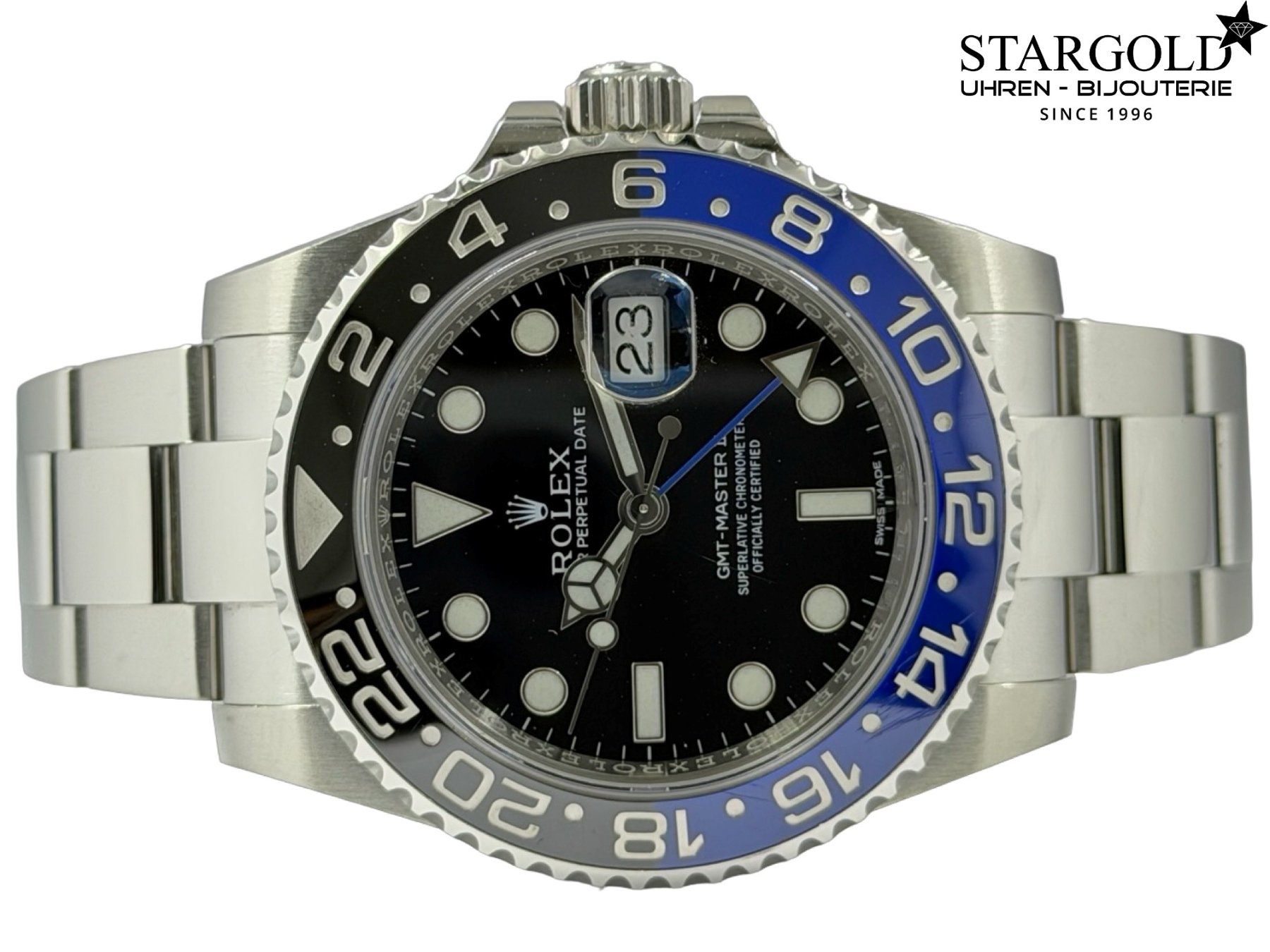 Rolex Montres: Rolex GMT-Master II "Batman" - 126710BLNR – D'occasion à Zürich par Stargold-Uhren 7