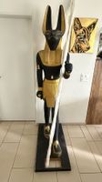 Anubis Statue aus Holz