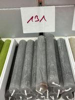 131 Posten Raureif Kerzen 180 x 22 aus Liquidation