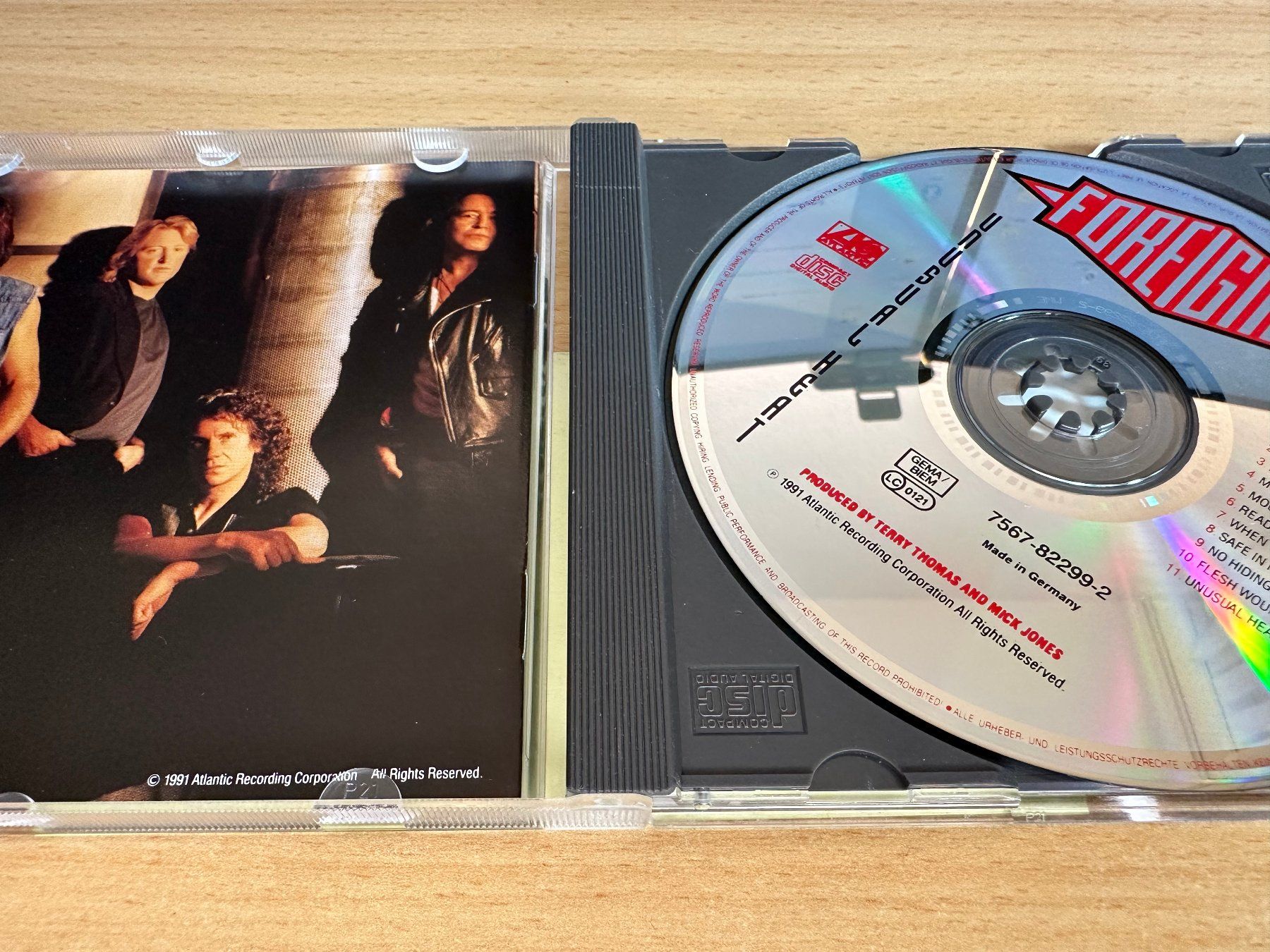 CD: Foreigner – Unusual Heat – Usato da Rikon im Tösstal venduto da Alpenmutz 2