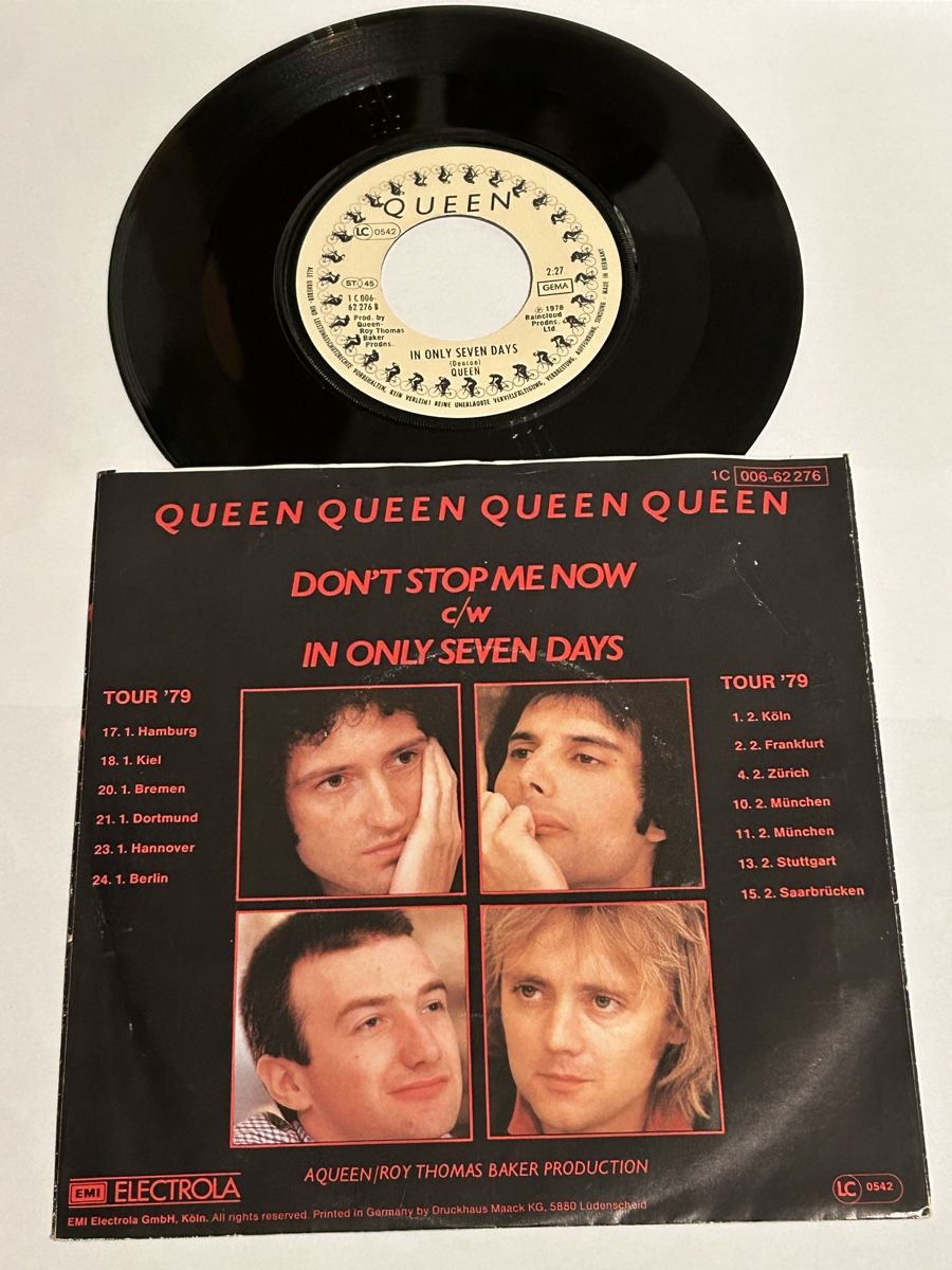 Dischi in vinile: Queen. 1978. Don‘t Stop Me Now – Usato da Faulensee venduto da Mizuno06 1
