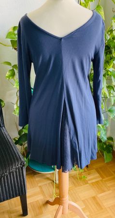 Adorable tunique Lagenlook MYRINE & ME, mauve taupe t. S
