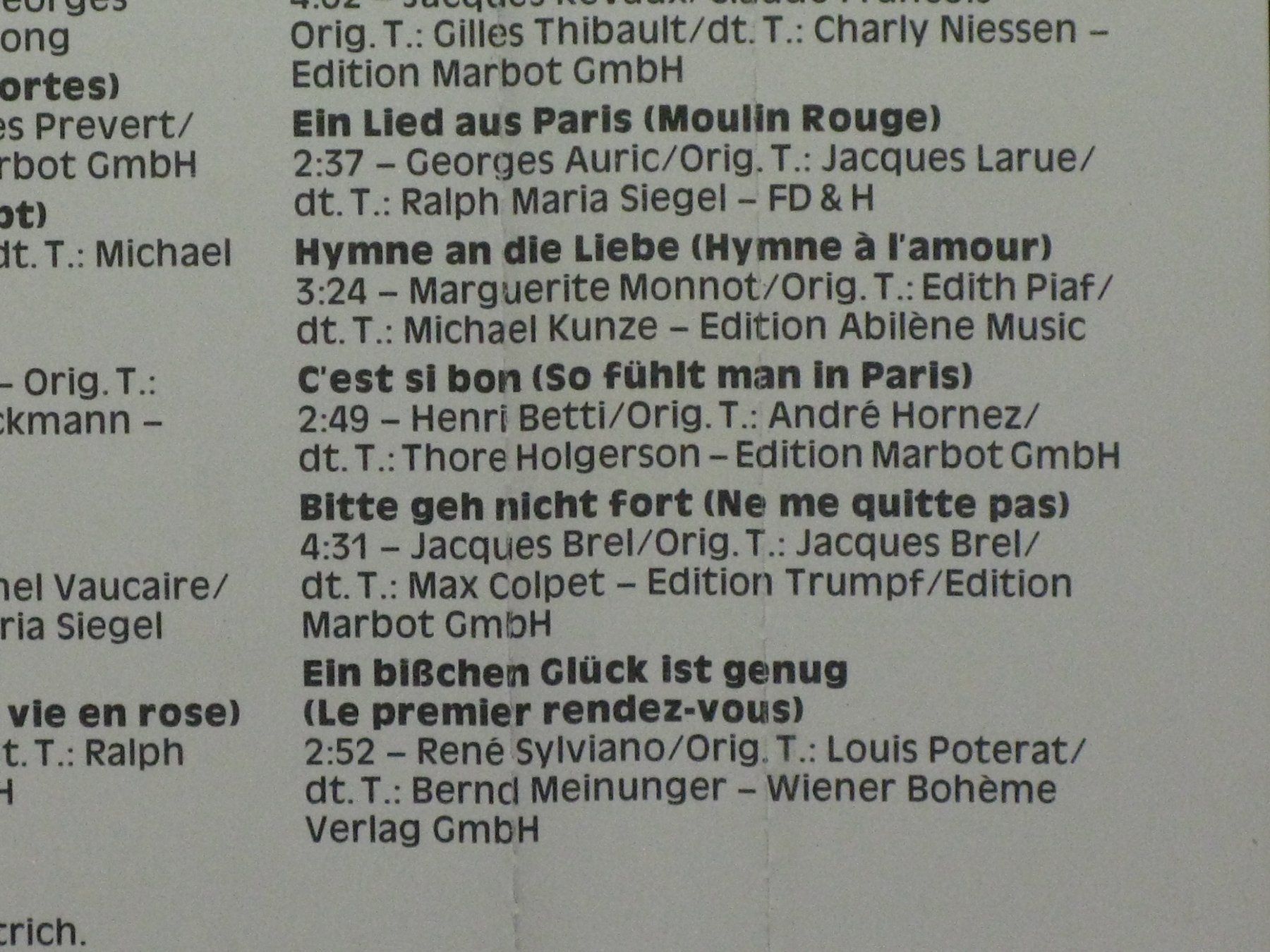 Kompaktkassetten: Mireille  Mathieu            Welterfolge – Gebraucht aus Langnau i. E. von gf2_29jt 3