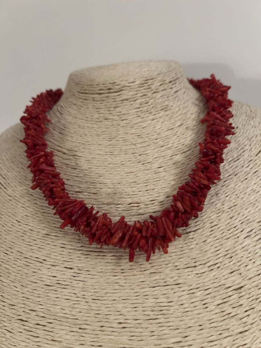 Catenine: Rote Korallenkette – Nuovo (secondo la descrizione) da Basel venduto da SimpleE 1