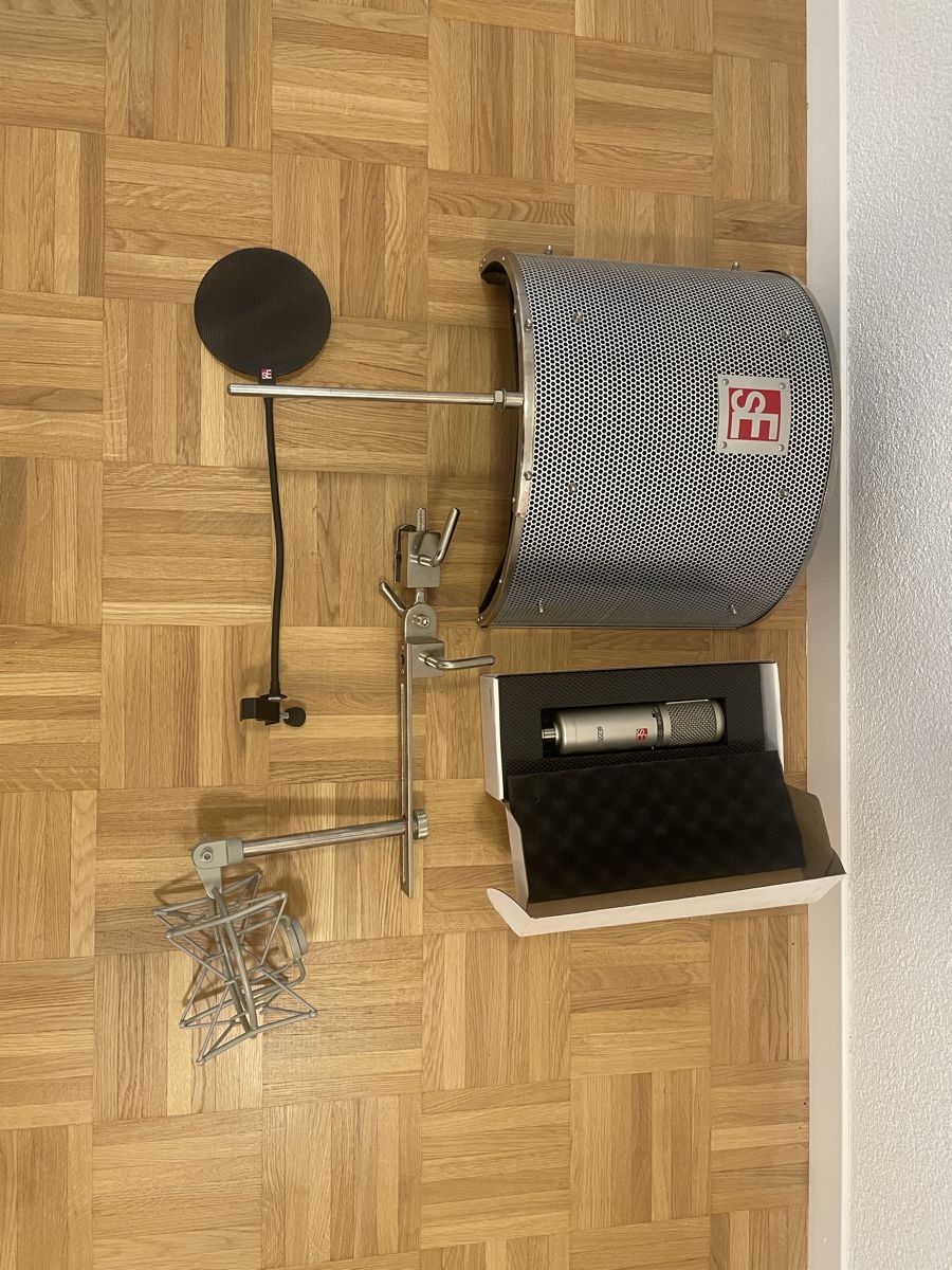 Microfoni: sE Electronics 2200a Mikrofon und Reflexion Filter Pro – Usato da Wiesendangen venduto da s_n_fcg8 3