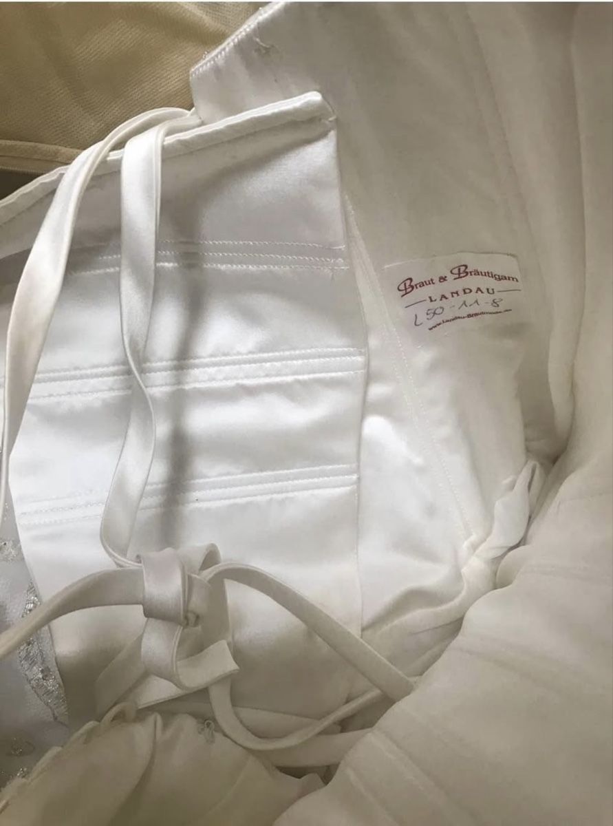 Vestiti: Wunderschön Hochzeitskleid einmalig mit Spitze handgesteckt – Usato da Birmensdorf ZH venduto da loti22 3