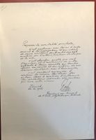 Dr. Arthur Rohn 1878-1956 ETH Zürich Autograph PAX MUNDI