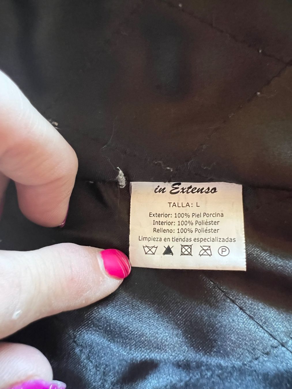 Cappotti: Manteau en daim noir In Extenso, taille L, parfait! – Usato da Chézard-St-Martin venduto da Cheyenne_75 2