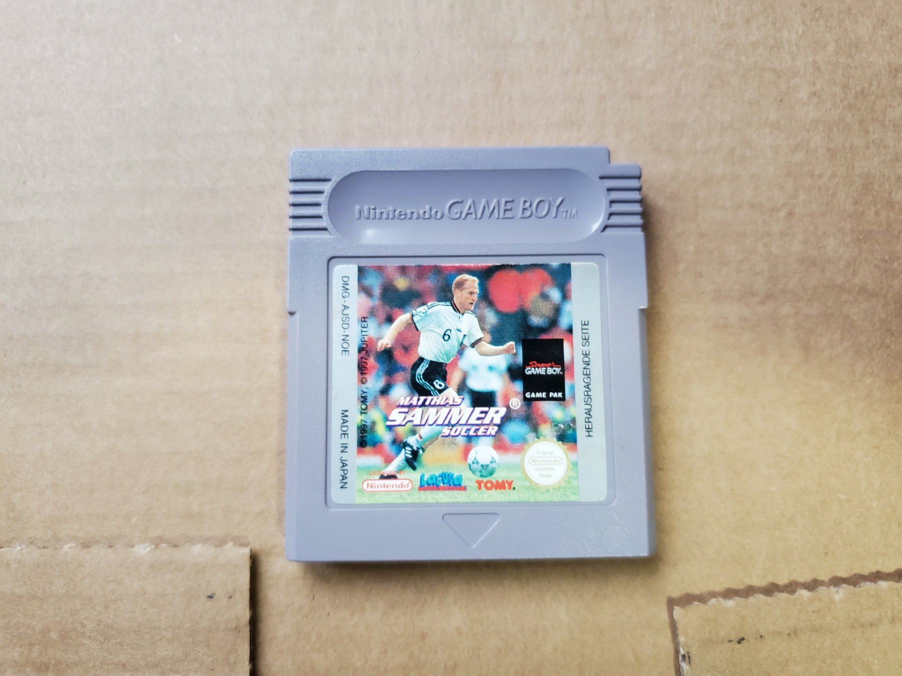 Nintendo Giochi: Matthias Sammer Soccer GameBoy – Usato da Sion venduto da Audrey2780