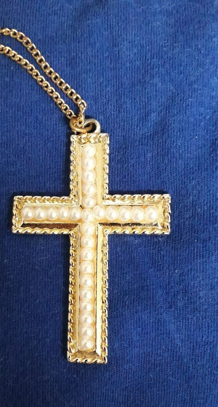 Catenine: Alte, schöne Halskette mit Kreuz – Nuovo (secondo la descrizione) da Nottwil venduto da Janny77 2