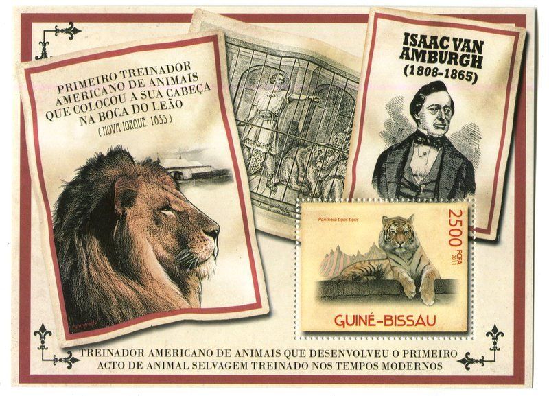 Tous les timbres: Block "Zirkus". Guinea-Bissau – Neuf avec emballage d'origine à Basel par Butsch5