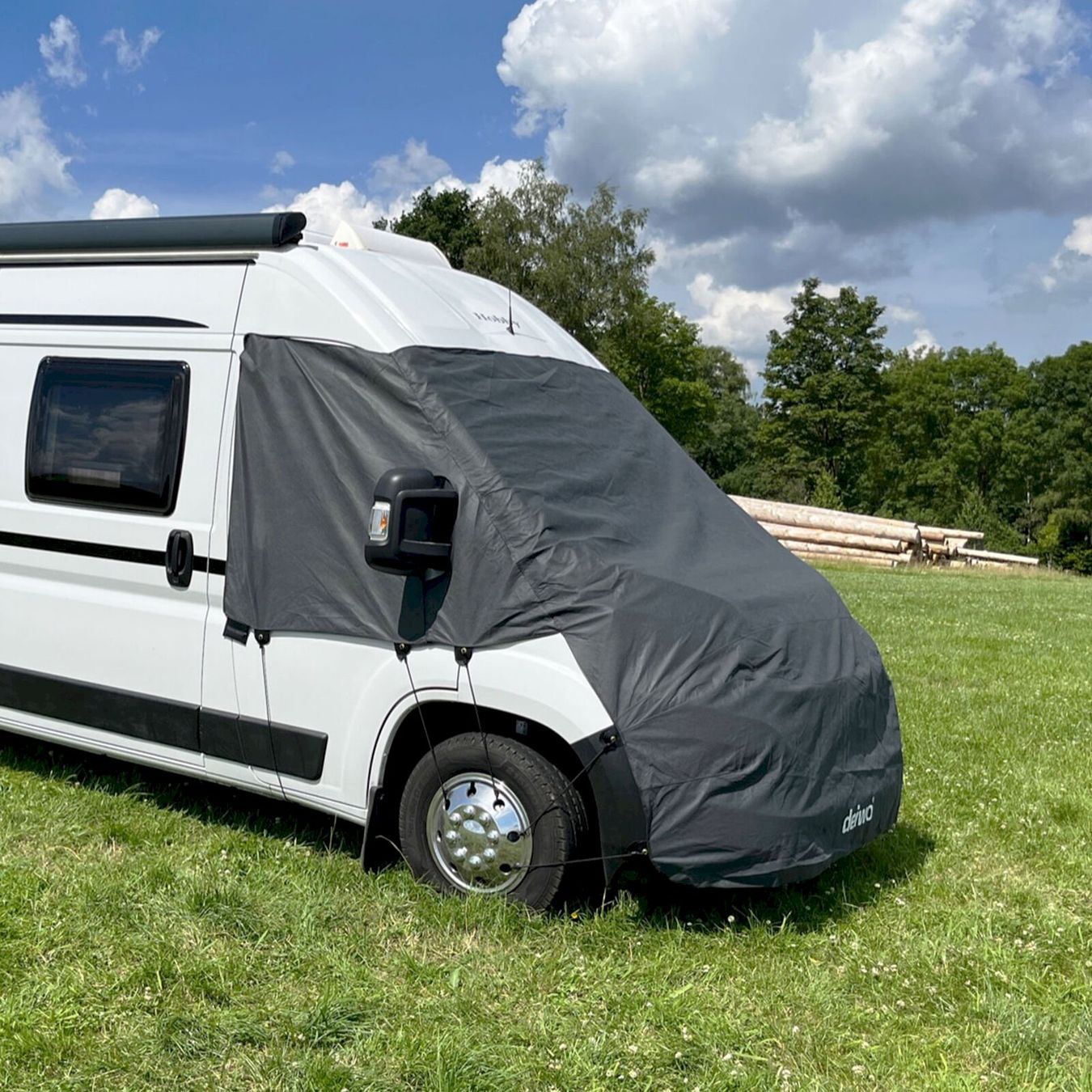 Camping Fahrzeuge: deiwo Frontschutzplane Essential – Neu und originalverpackt aus Bottighofen von zaap