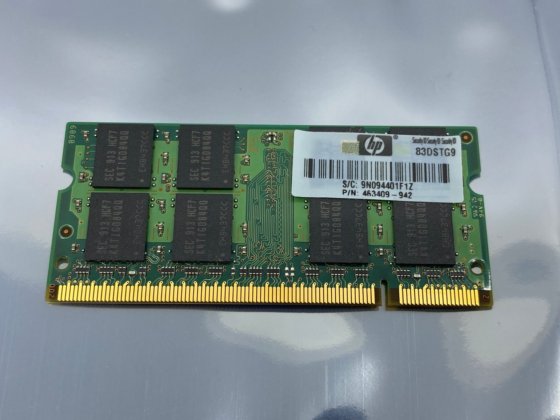 Memoria / RAM: 2GB Samsung 2Rx8 PC2 6400S-666 Notebook Memory Modul – Usato da Langwiesen venduto da Restposten-24 2