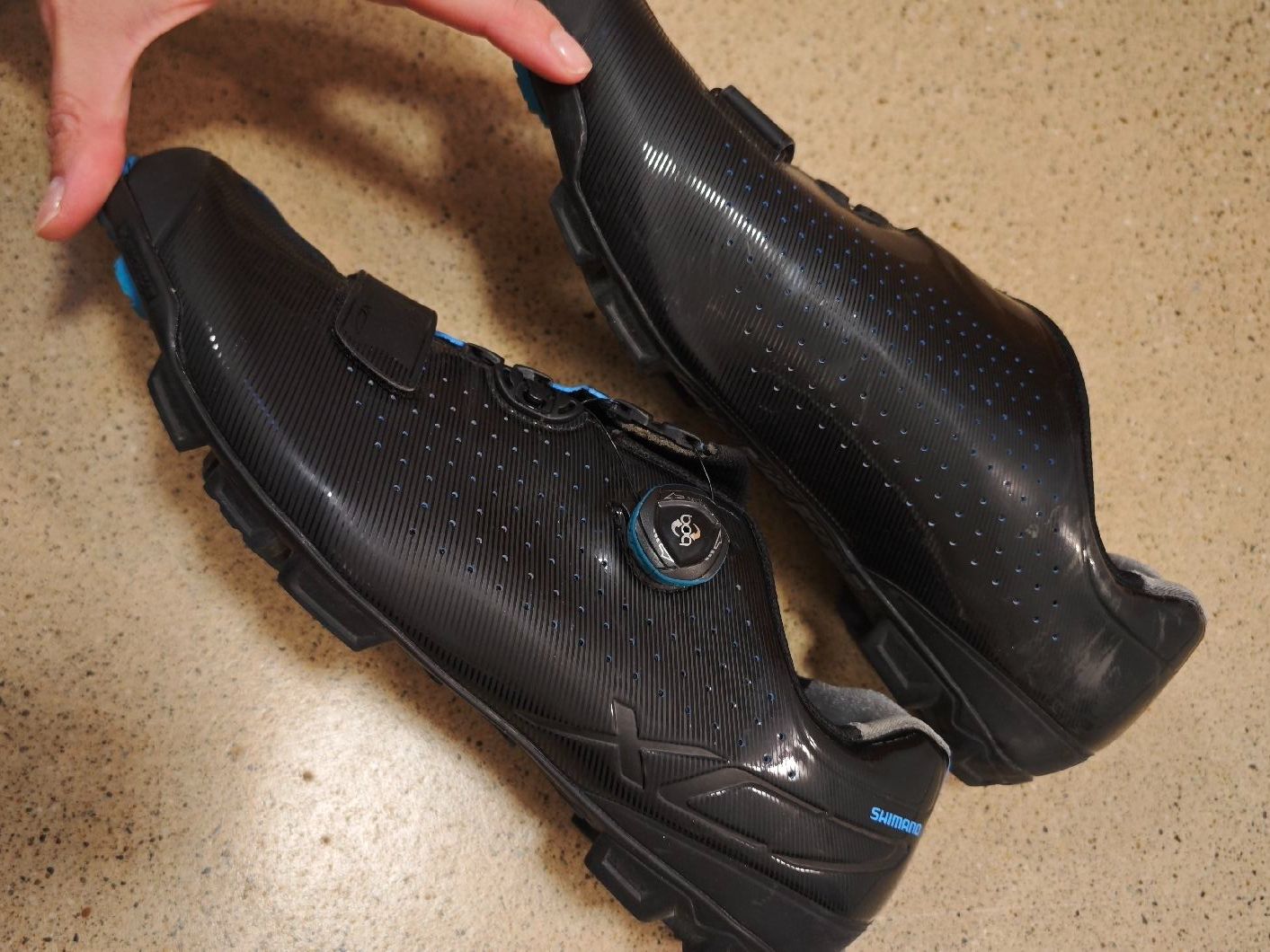 Shimano Chaussures hommes: Shimano Bikeschuhe Herren EU46 – D'occasion à Gattikon par ninuska13 8