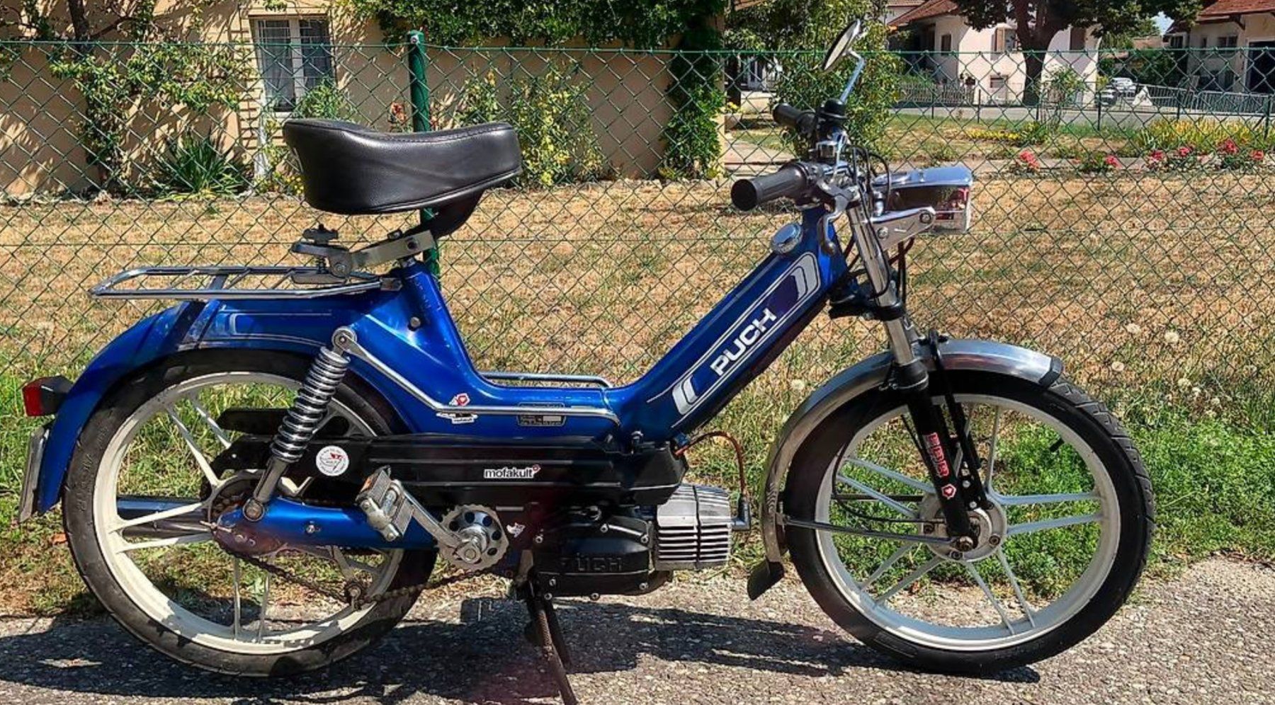 Puch Cyclomoteurs: Puch Maxi S bleu – D'occasion à Villeneuve FR par Dzozette 1