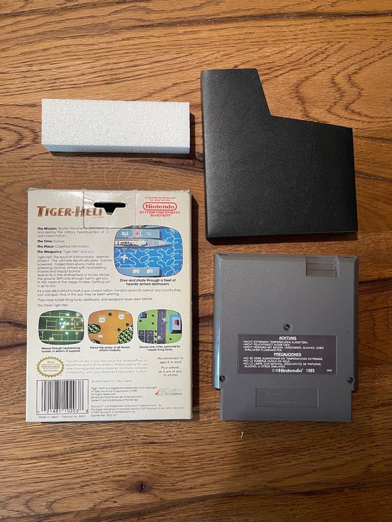Nintendo Giochi: Tiger-Heli - Nintendo NES - in OVP – Usato da Zuerich venduto da DORSl 6