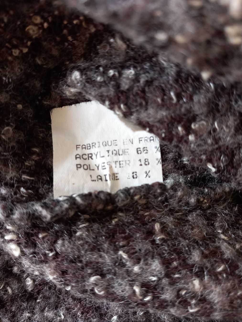 Maglioni & Felpe: Pull court gris chiné en tricot – Usato da Faoug venduto da per_kp6r 2