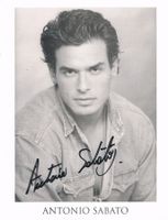 Antonio Sabàto Jr. 1972- Autogramm signiert Foto 20x25cm