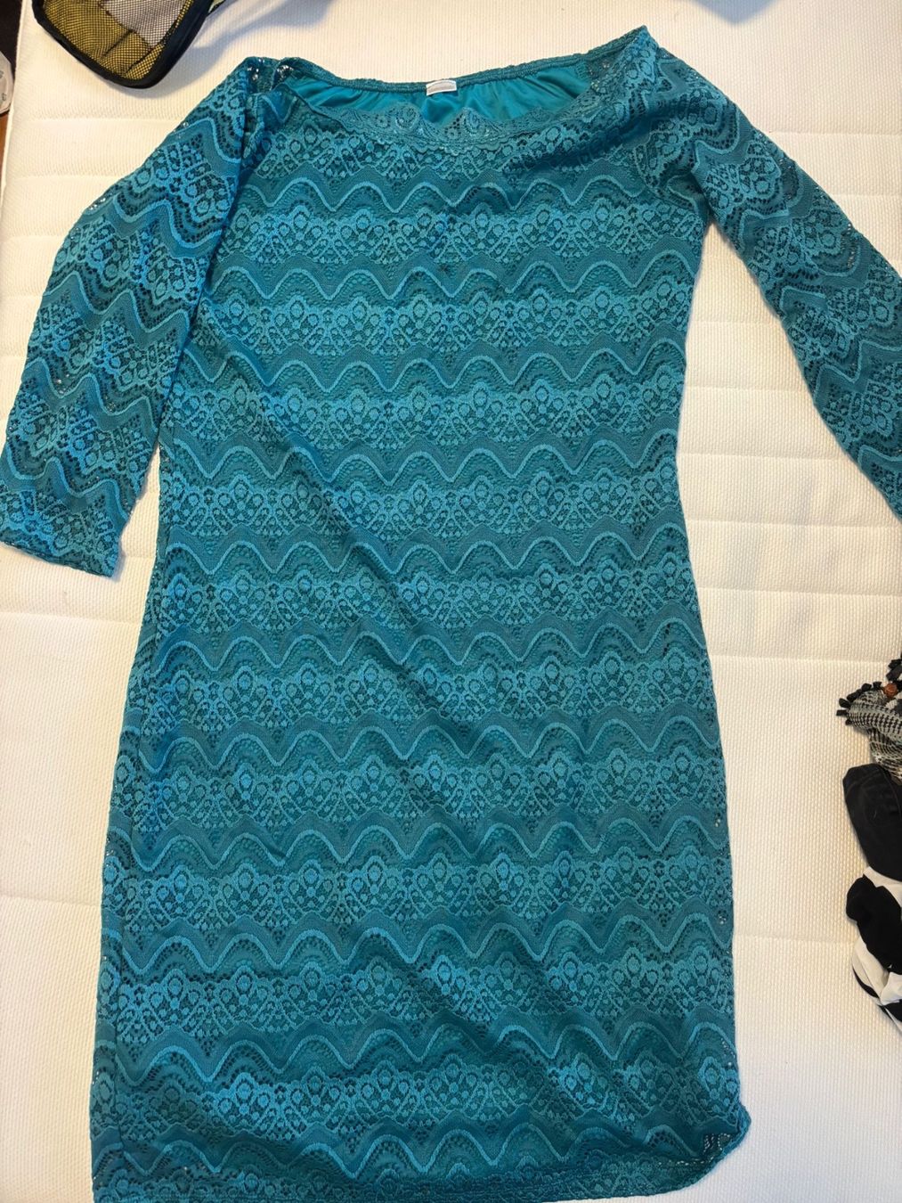 Yamamay Vestiti: Teal Lace Dress - Yamamay – Nuovo (secondo la descrizione) da Richterswil venduto da Misterwine