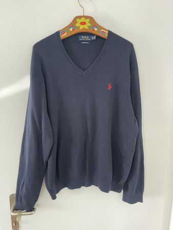 Polo Ralph Lauren Pullover, navy, Gr. XL, Top Zustand!