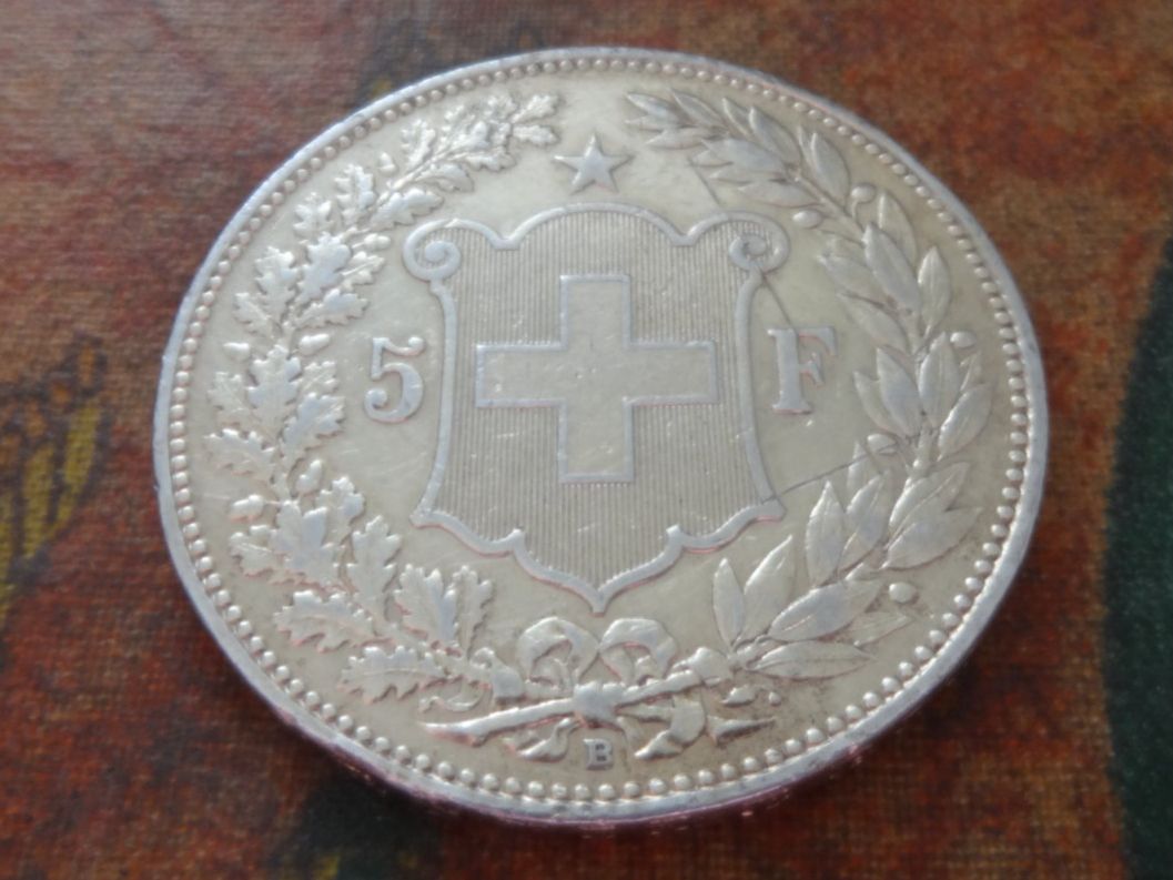Tutti le monete: 5 Fr. 1909 – Usato da Romanel-sur-Lausanne venduto da Swift13