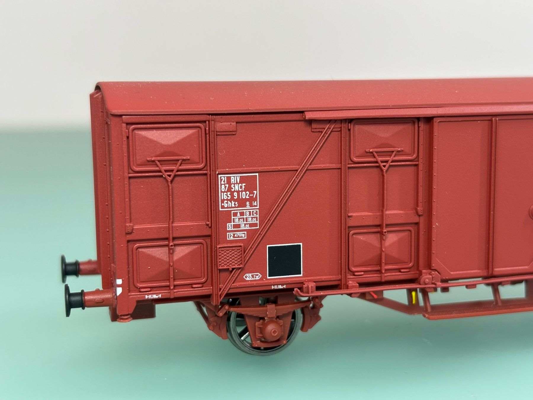 LS Models Modellini di ferrovie: SNCF wagon primeurs Ghks * LSMODELS – Nuovo e nell'imballaggio originale da SION venduto da pef999 2