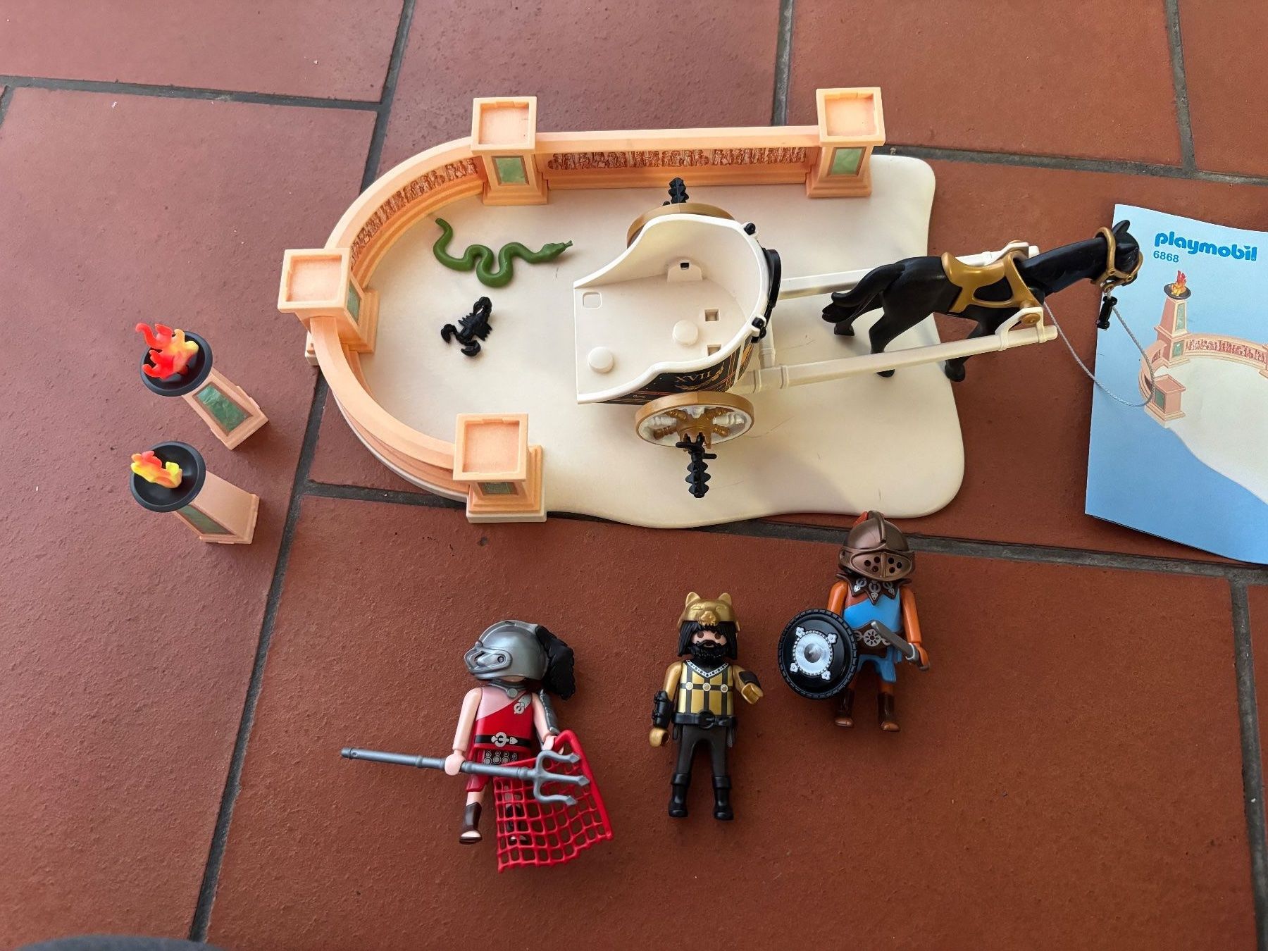 Playmobil Giocattoli: Playmobil - Römer Set 6868 - komplett – Usato da Beromünster venduto da Uelibard 1
