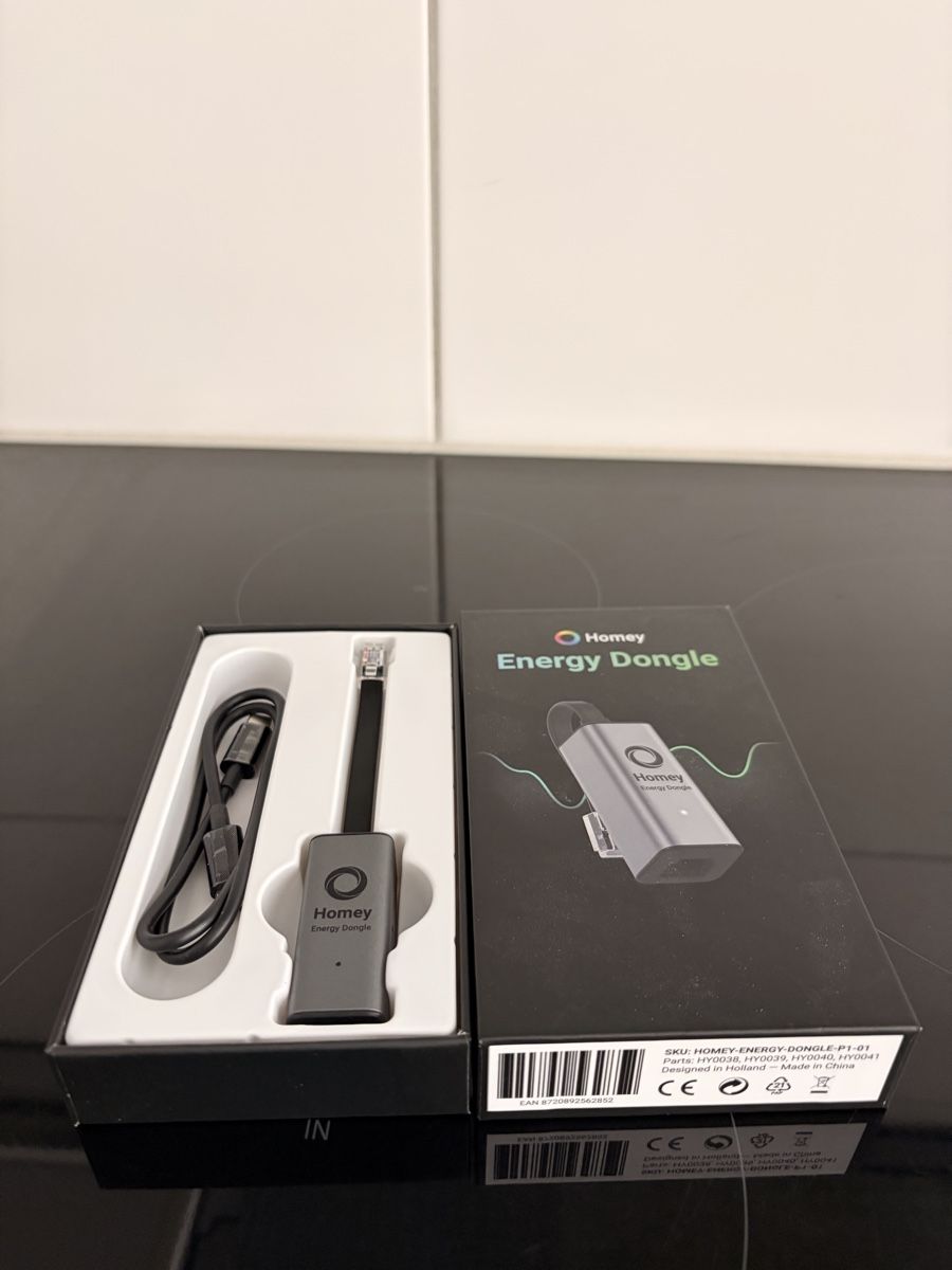 Alimentazione elettrica: Homey Energy Dongle – Usato da Bauma venduto da Smeury