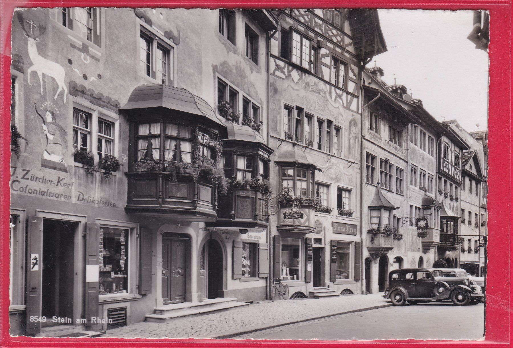 Cartoline postali: STEIN AM RHEIN, HOTEL RHRINFELS – Usato da Oberrieden venduto da Gebirgsstelze