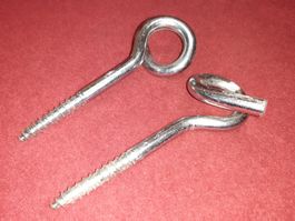 Ringschrauben - Set für eine Hängematte!