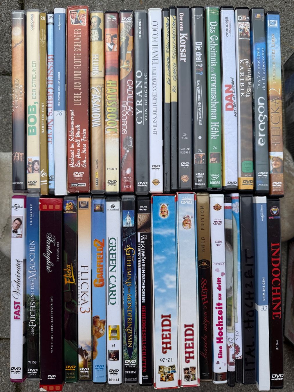 Tutti i DVDs: DVD- Sammlung, ca. 70 Stück – Usato da Ebikon venduto da Schopftintling