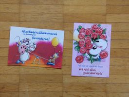 Diddl Postkarten  2 Stück    Set O84