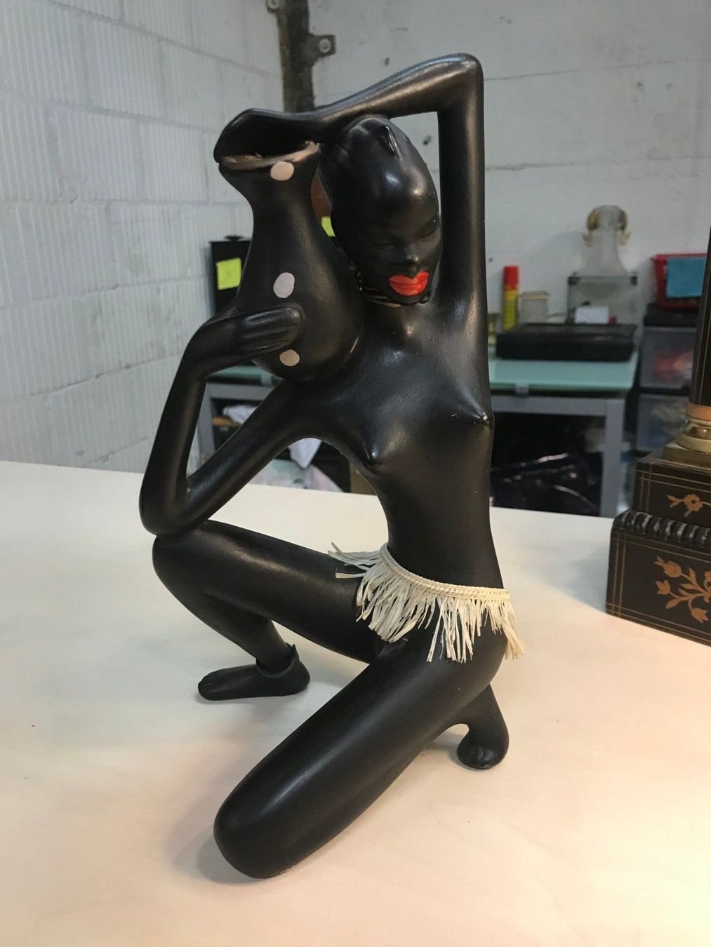 Statuette: Cortendorf Figur Akt Keramik um ca.1958 – Usato da Sugiez venduto da brockicenter