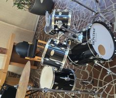 Schlagzeug Montana Drums schwarz gebraucht