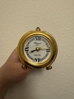 Chopard Reise Wecker, Happy Day, Vergoldet, Top Zustand!