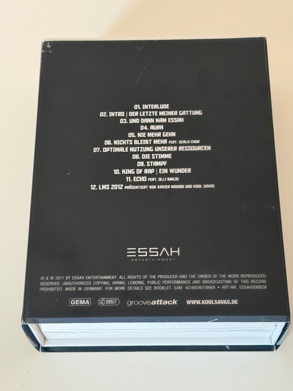 CD: Kool Savas Aura Deluxe Box – Usato da Altstätten SG venduto da sheamus 3