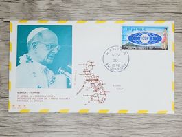 CL05 Enveloppe + Timbre Philippines 1970