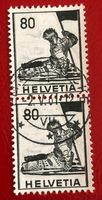 NR.339 Historische Bilder Paar mit GESTEMPELT   