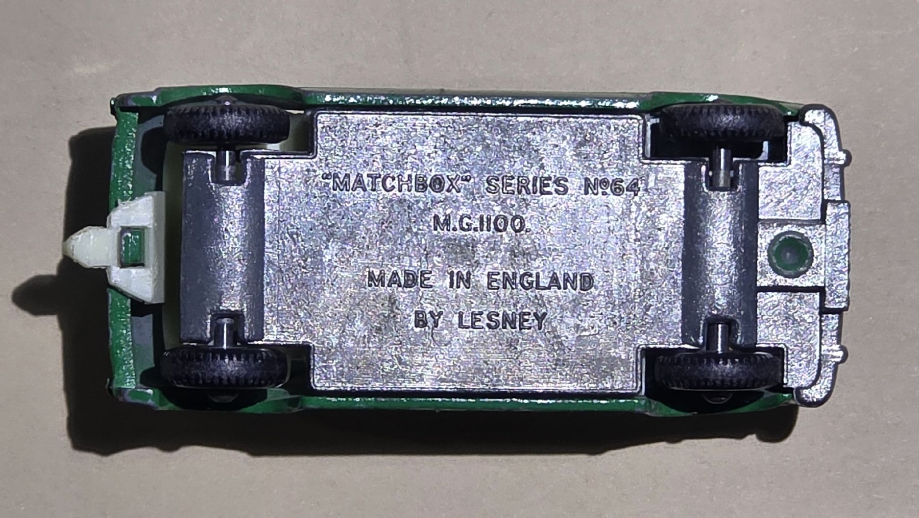 Lesney Modellini d'auto: Matchbox Lesney No.64 M.G.1100 Lesney – Usato da Burgdorf venduto da MIDICLORIAN 4